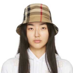 100% auth NTW Burberry Bucket Hat